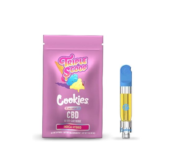 CARTRIDGE COOKIES TRIPLE SCOOP CBD